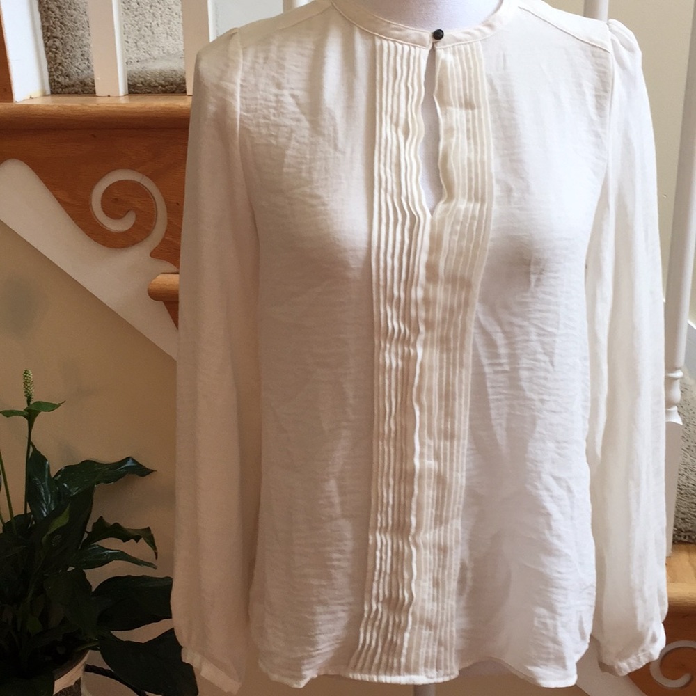 ZARA Basic Silk Blouse